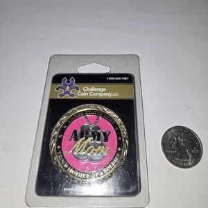 United States Army Proud Mother of a Soldier Army Mom Challenge Coin